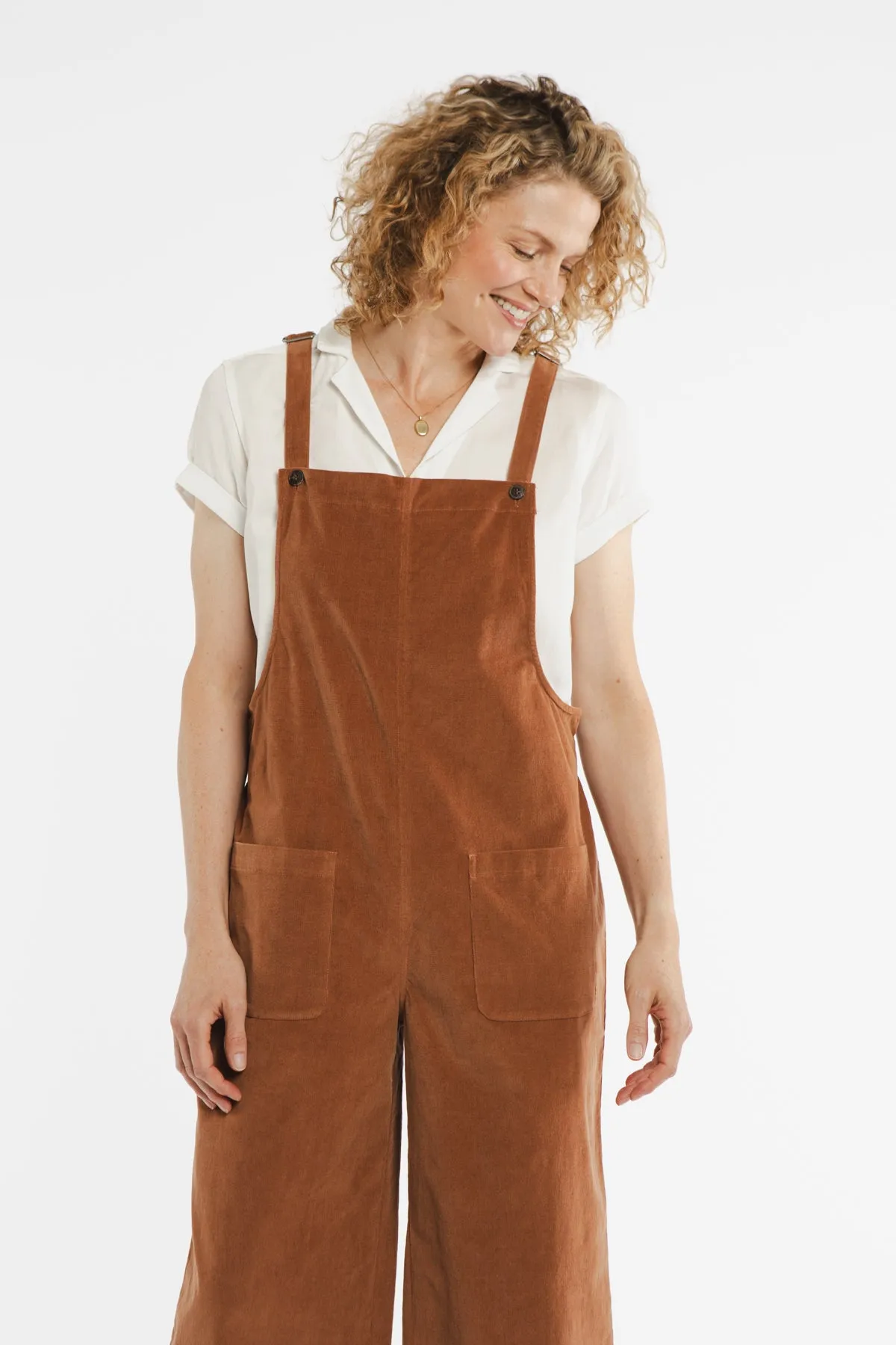 Edie Overall / Rosewood Corduroy