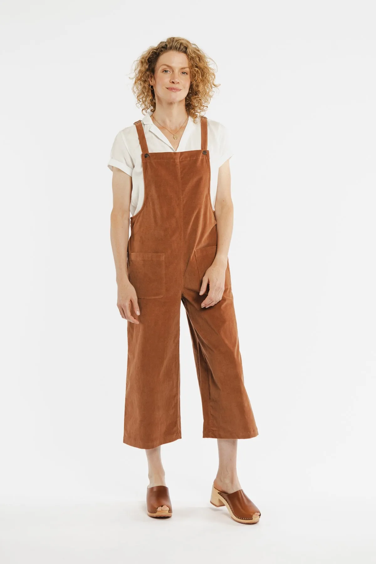 Edie Overall / Rosewood Corduroy