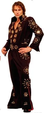 Elvis Costume / Hunk Jumpsuit Costume / Broadway Quality