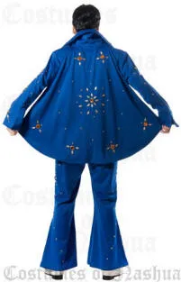 Elvis Costume / Professional Elvis Jumpsuit with Cape and Belt / Superior Quality