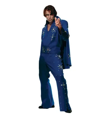 Elvis Costume / Professional Elvis Jumpsuit with Cape and Belt / Superior Quality