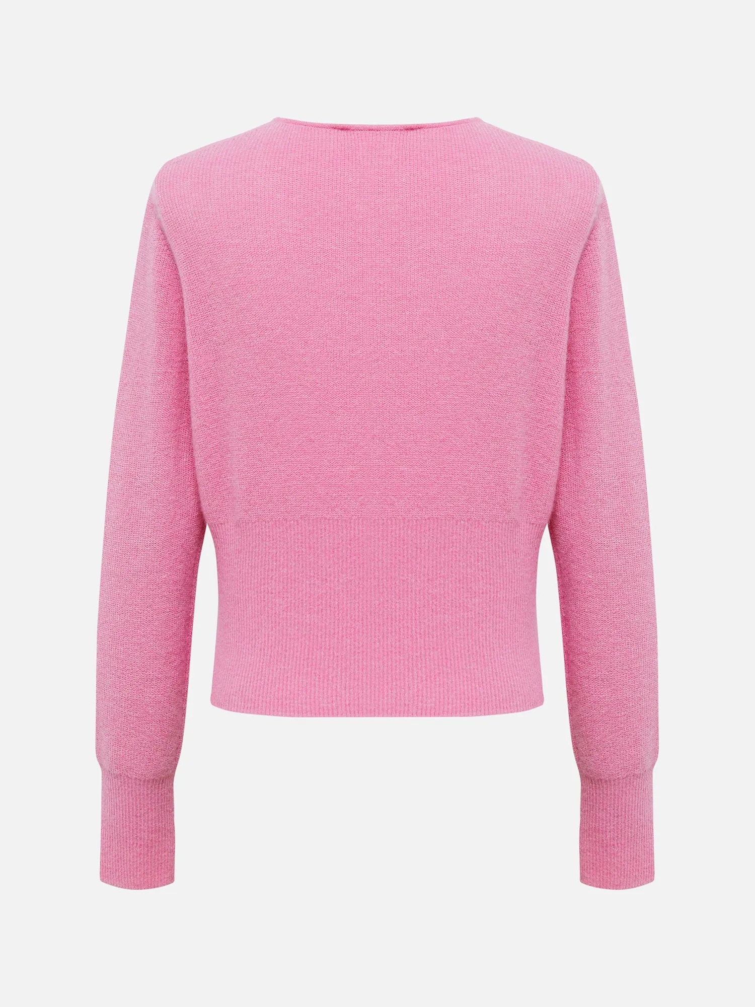 EP YAYING Pure Color Wool Knit Sweater