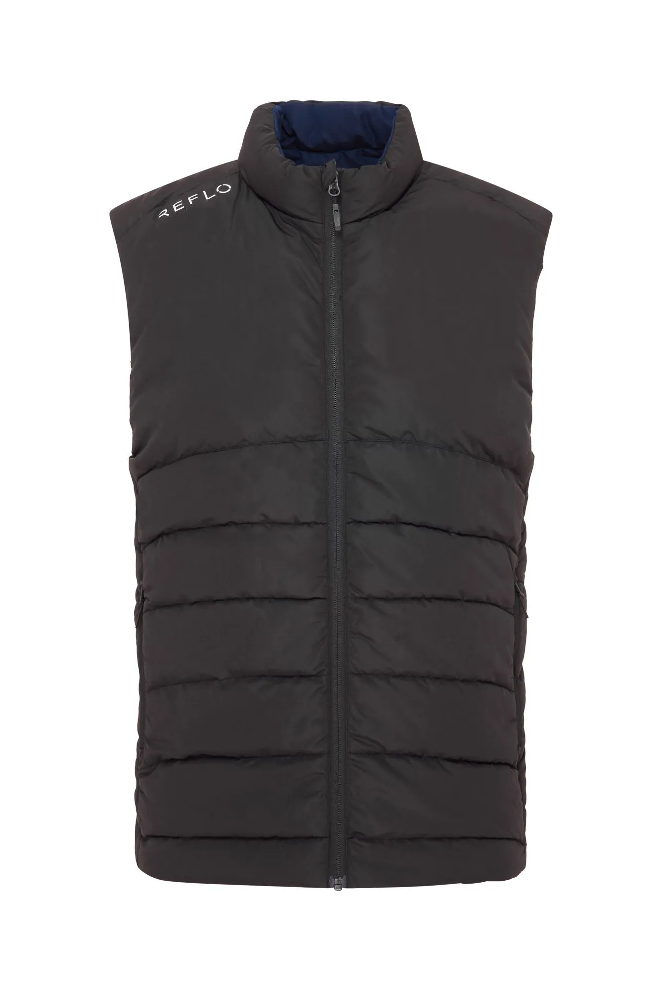 Flint Reversible Gilet Black/True Navy