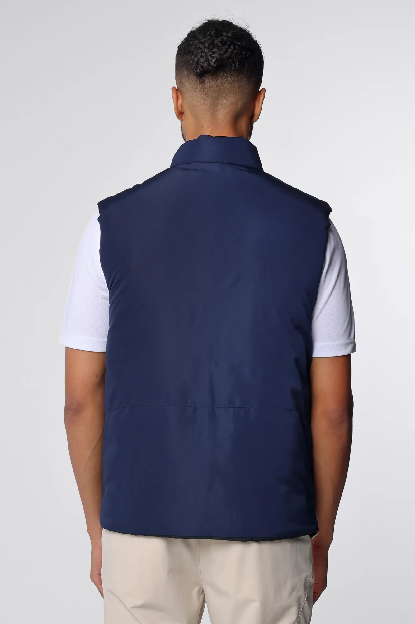 Flint Reversible Gilet Black/True Navy