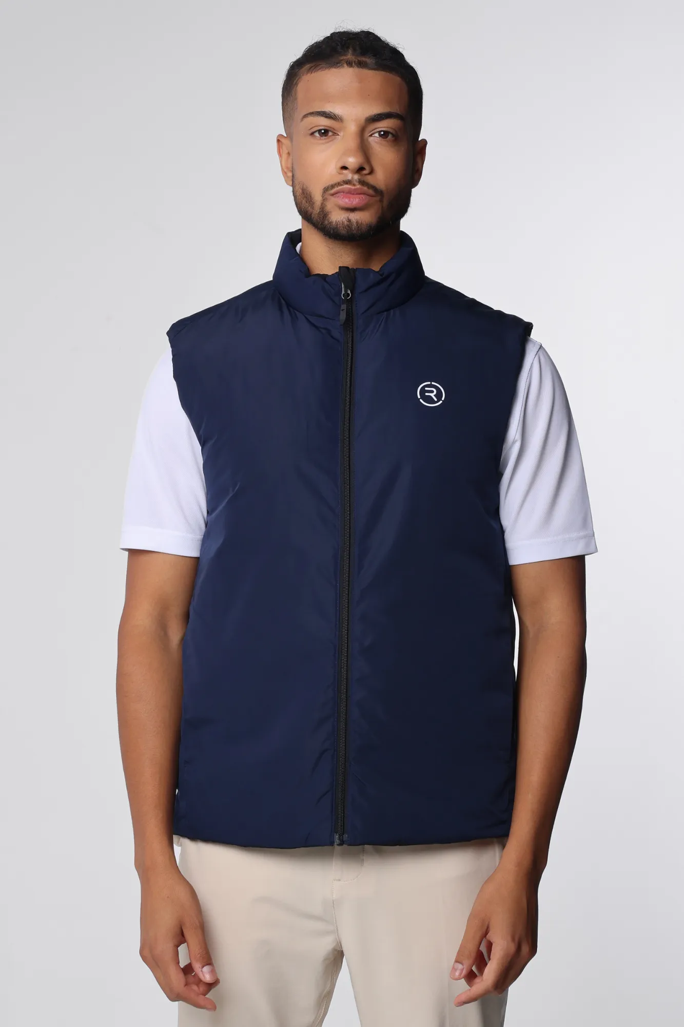 Flint Reversible Gilet Black/True Navy