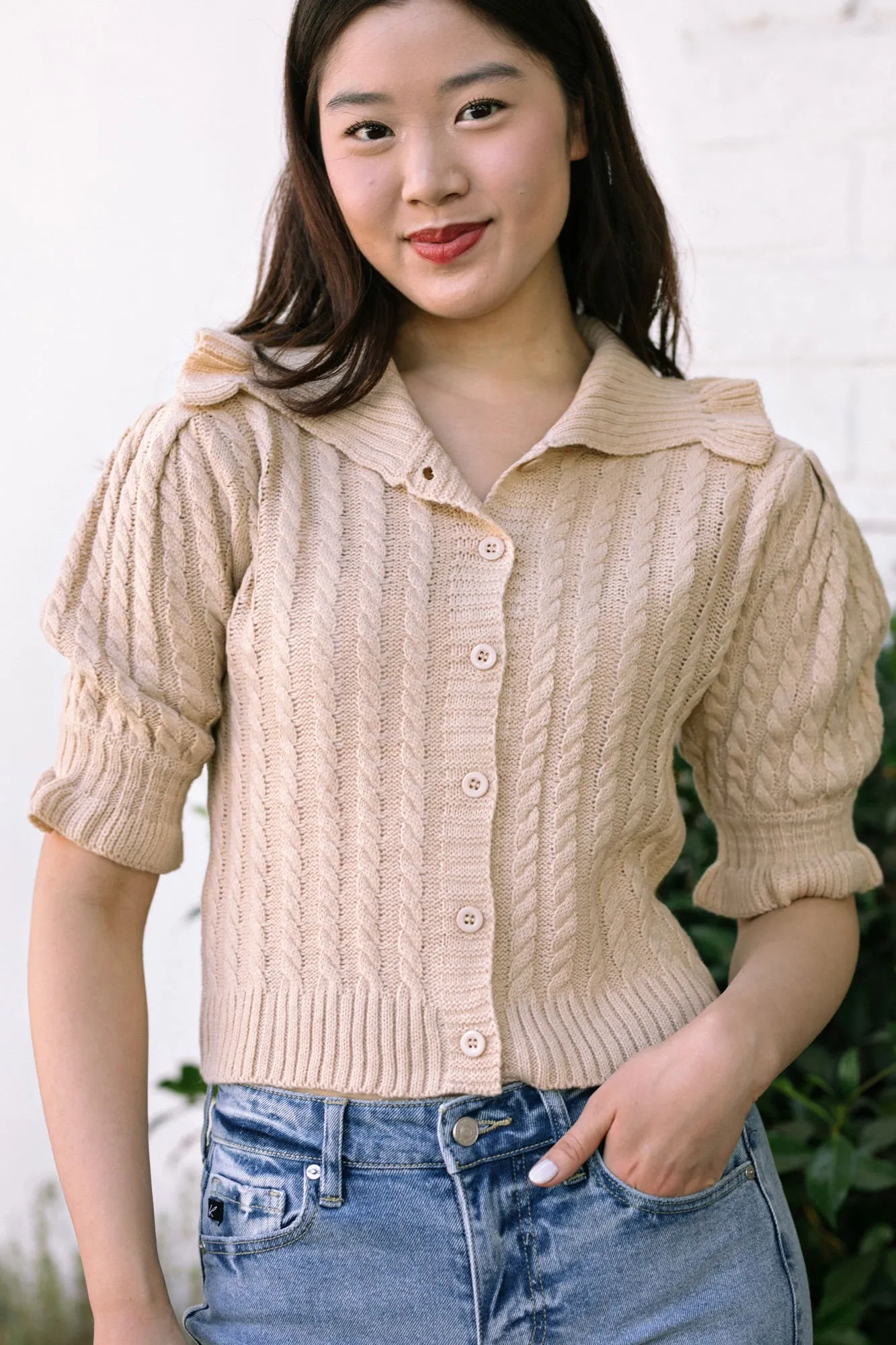 Freya Short Sleeve Cardigan