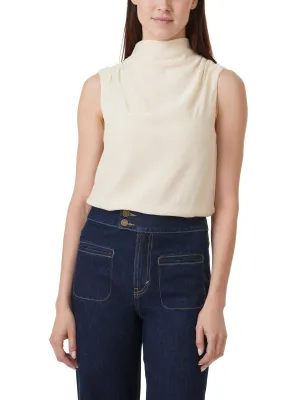 Funnel Neck Sleevless Top