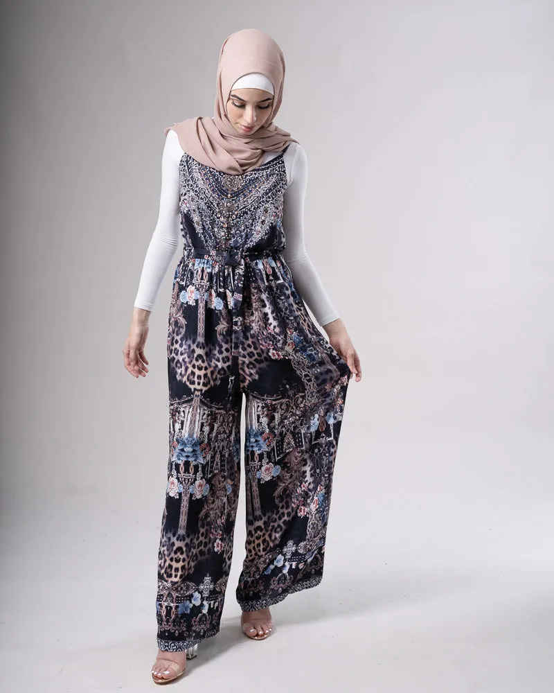 Gems Beaded Jumpsuit