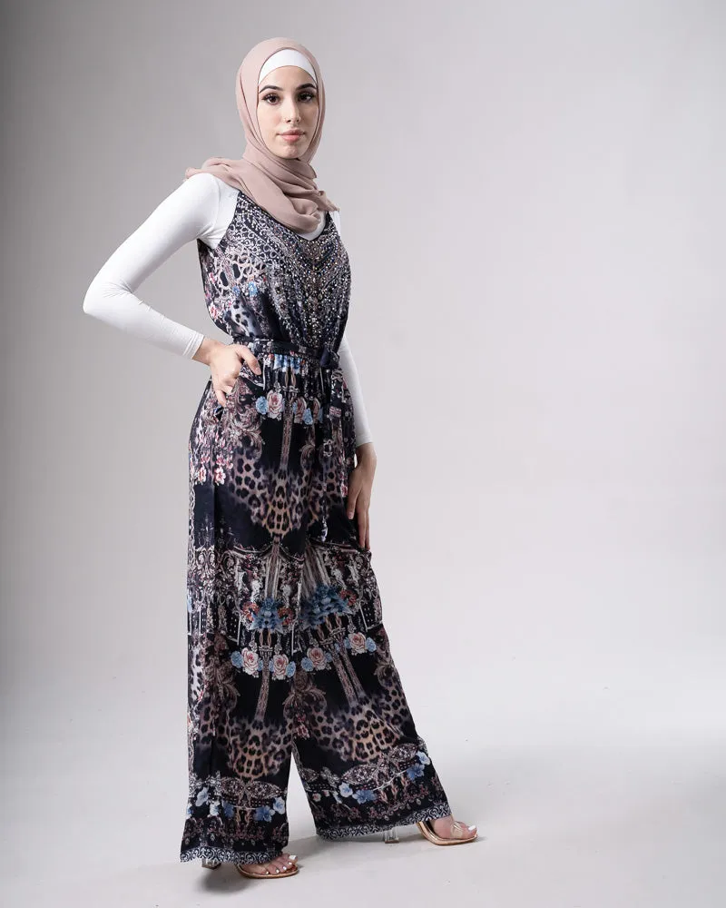 Gems Beaded Jumpsuit