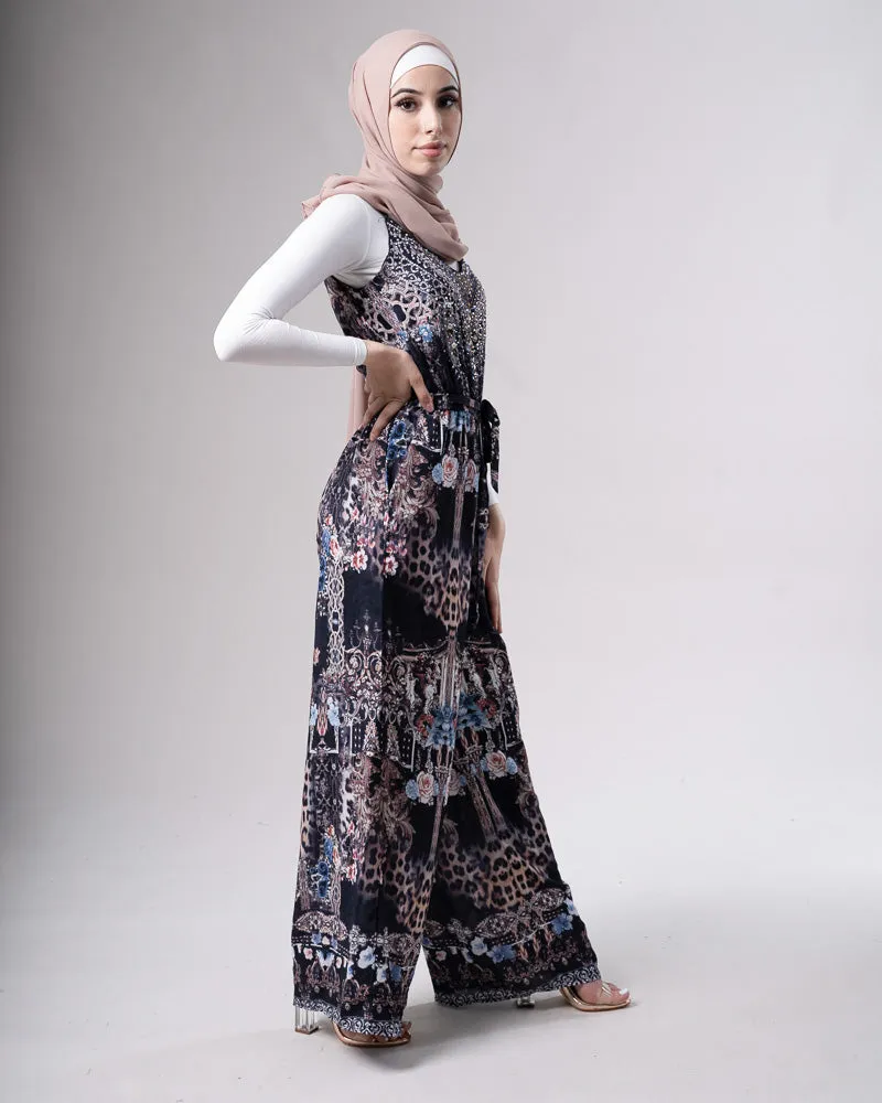 Gems Beaded Jumpsuit