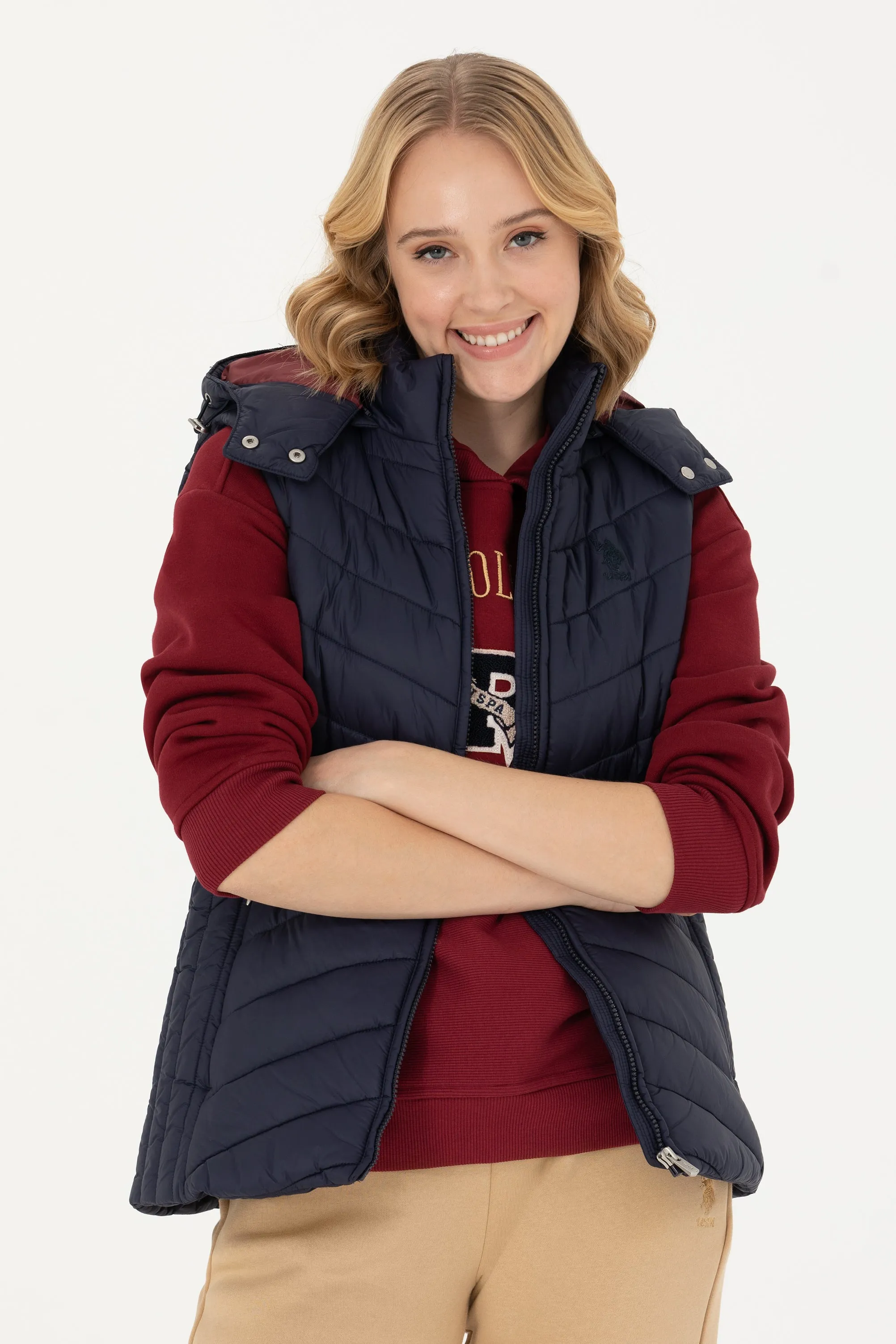 GILET DOUDOUNE EBONY BLEU MARINE-1631564VR033