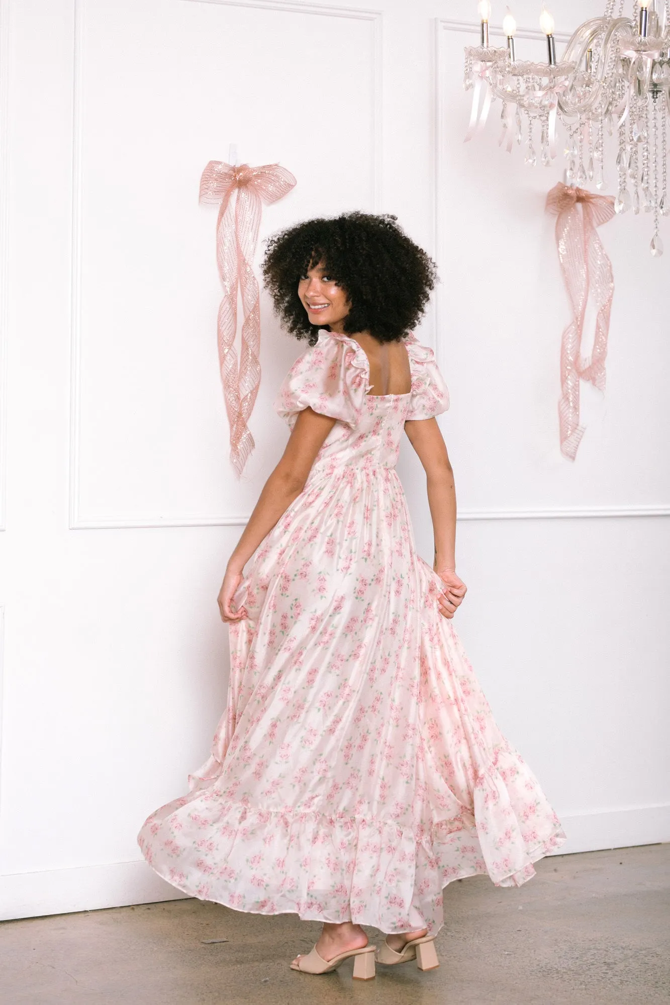 Giselle Ruffled Maxi Dress