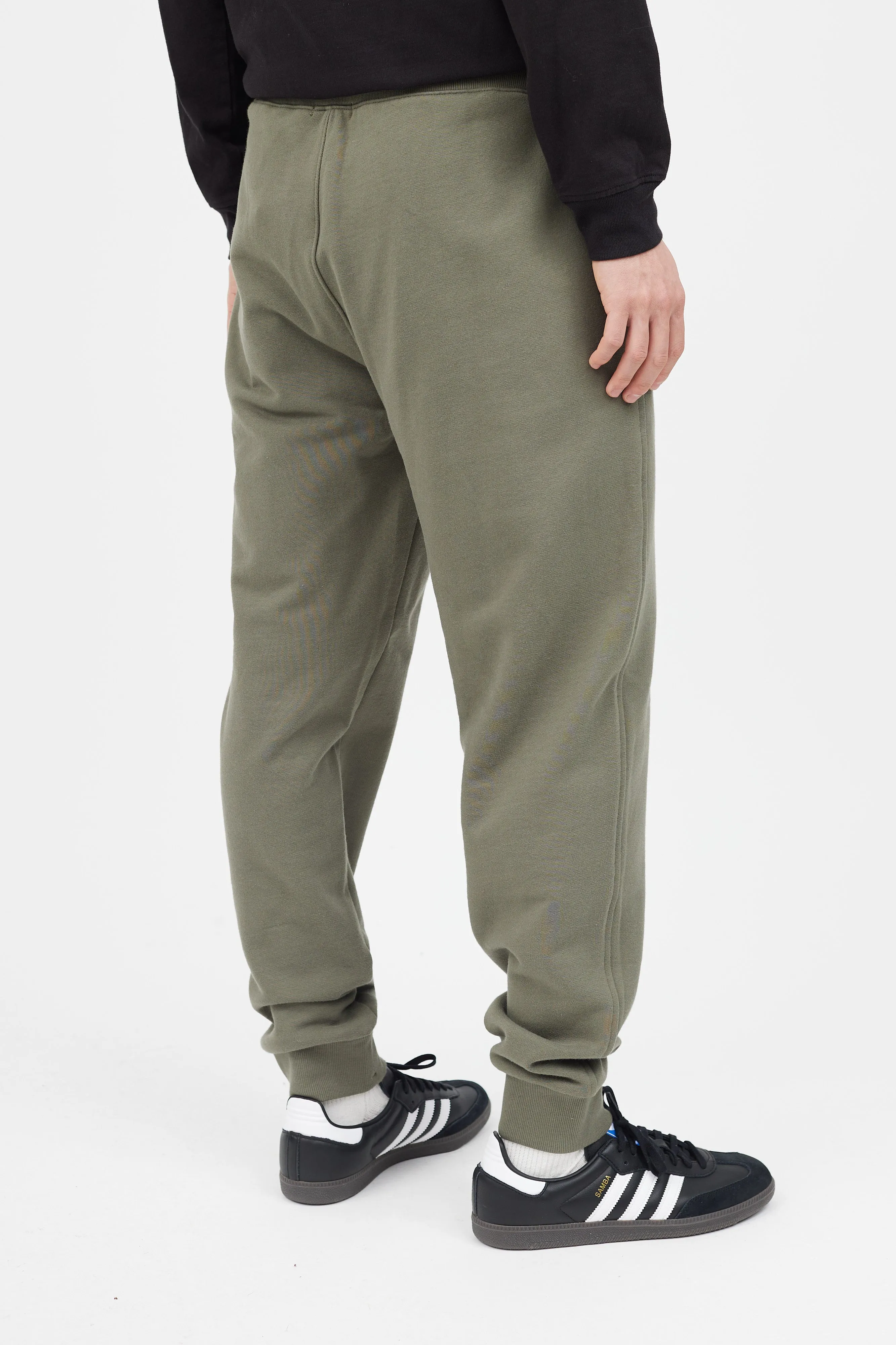 Green Cargo Jogger Sweatpant