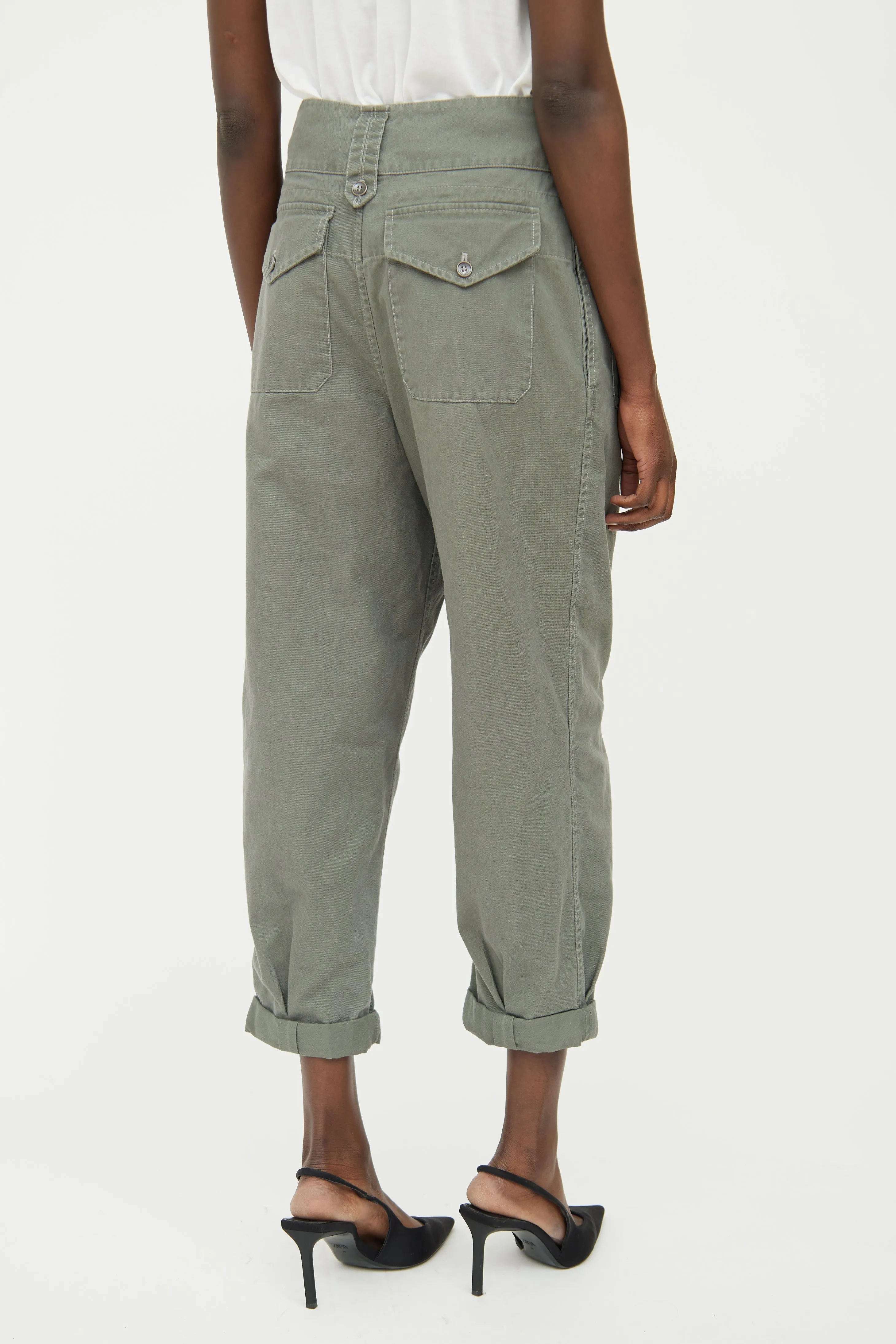 Green Cargo Pant