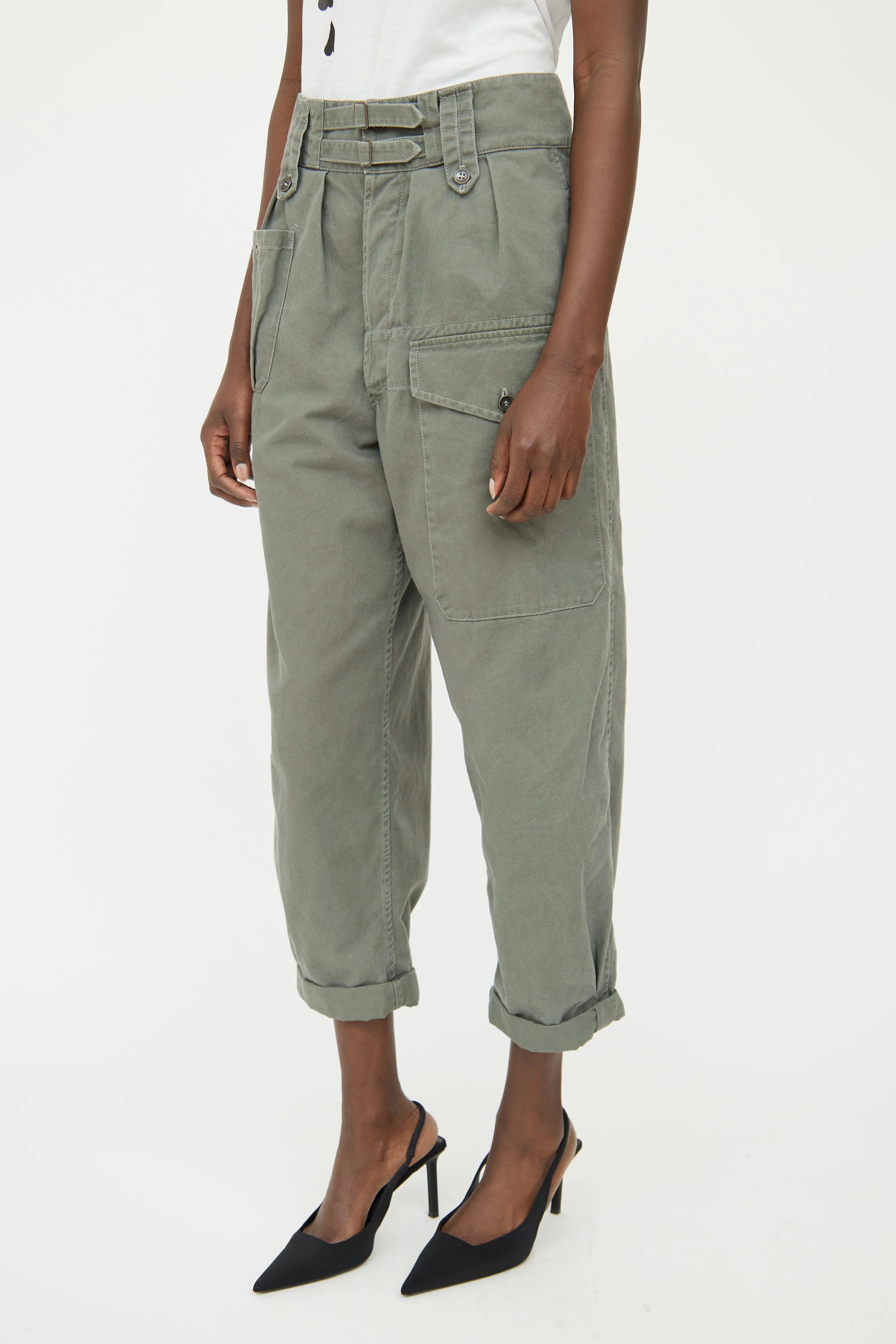 Green Cargo Pant