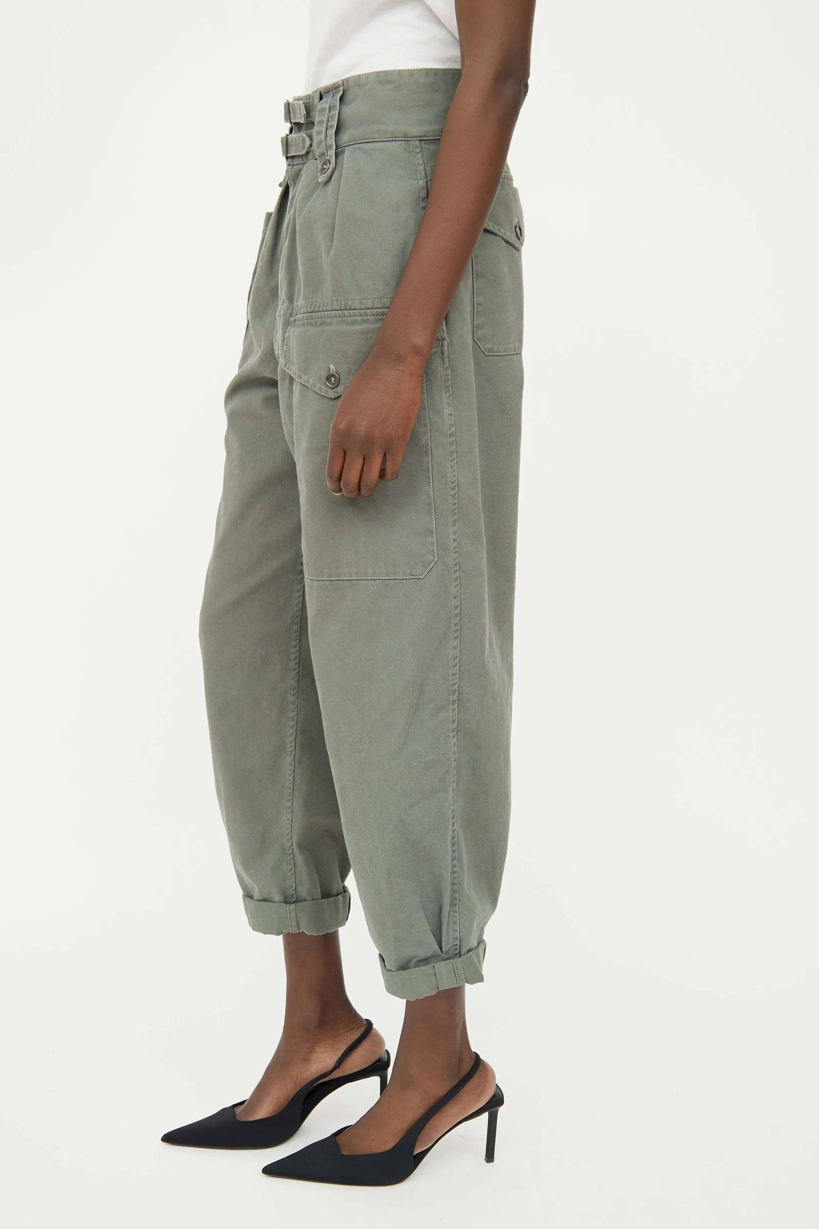 Green Cargo Pant