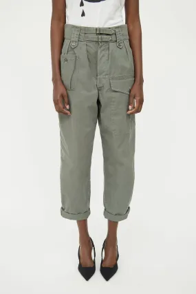 Green Cargo Pant