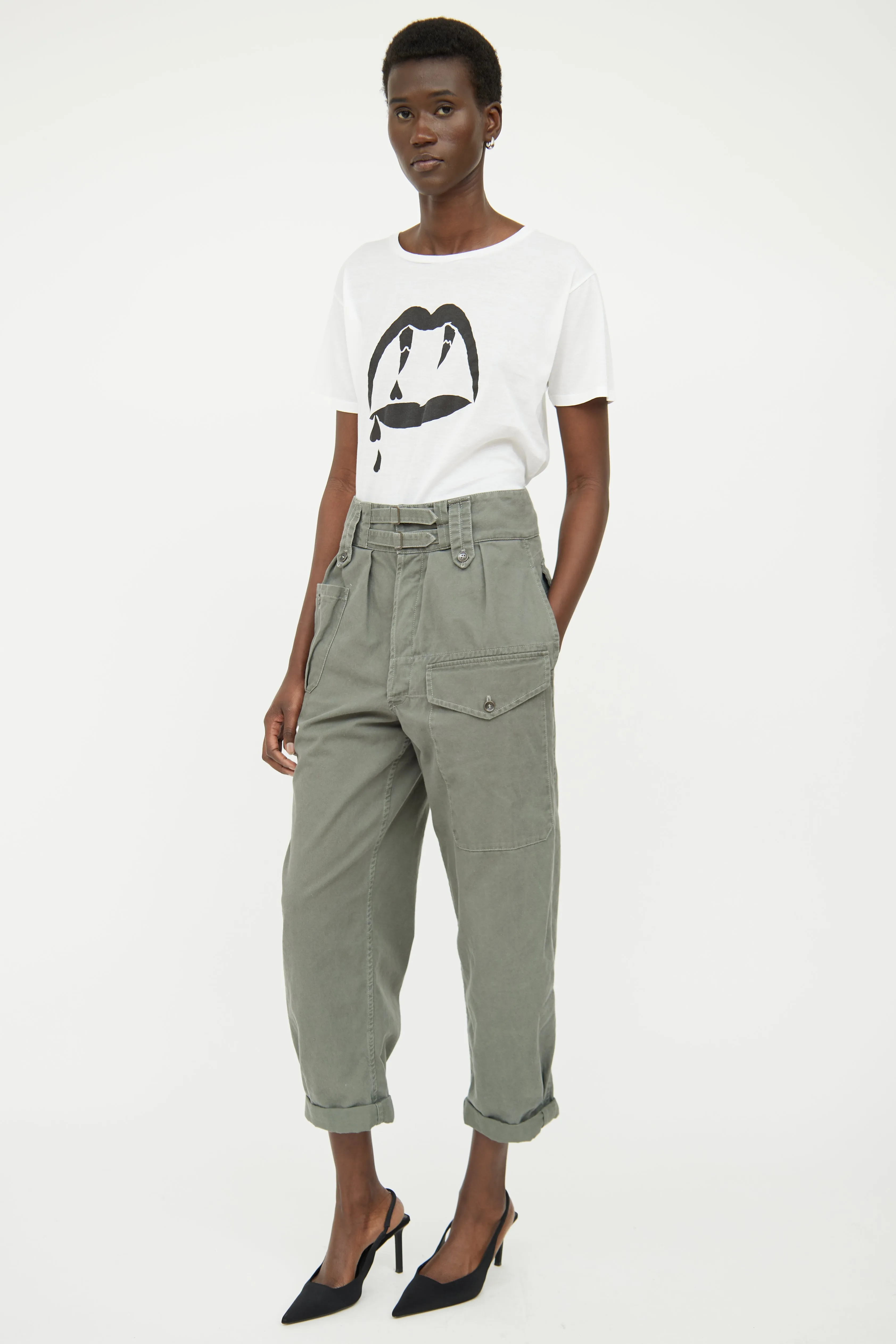 Green Cargo Pant