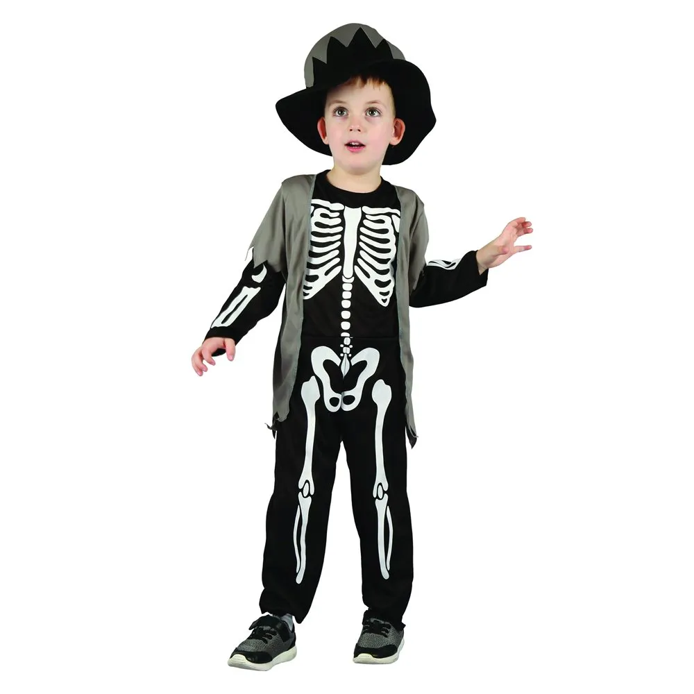 Halloween Toddler Skeleton Boy Costume