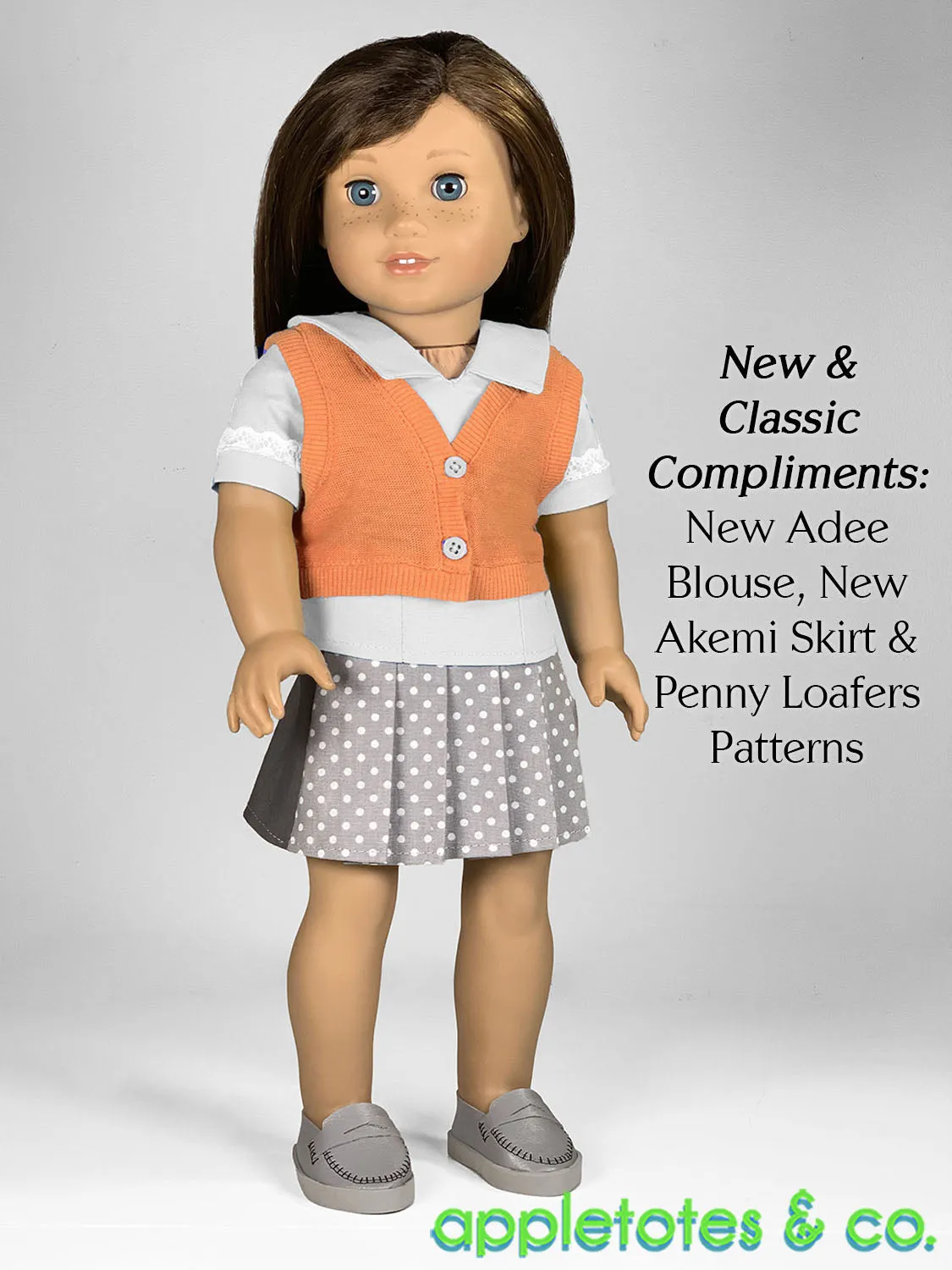 Heather Vest 18 Inch Doll Sewing Pattern