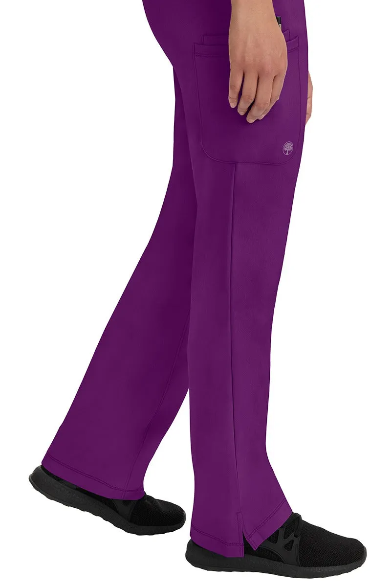 HH-Works Women's Rebecca Multi-Pocket Drawstring Pant | Eggplant