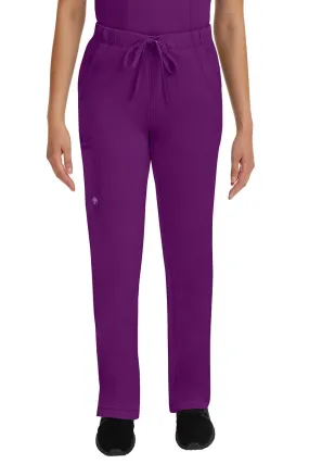 HH-Works Women's Rebecca Multi-Pocket Drawstring Pant | Eggplant