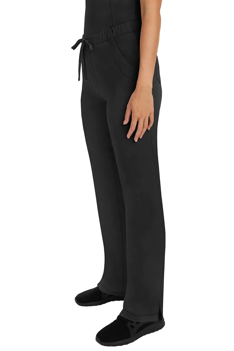 HH Works Women's Scrub Set Monica Top & Rebecca Pant | Black