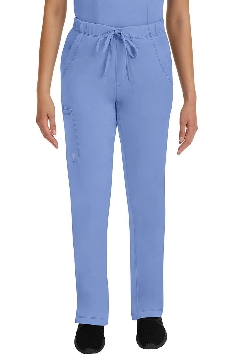 HH Works Women's Scrub Set Monica Top & Rebecca Pant | Ceil Blue