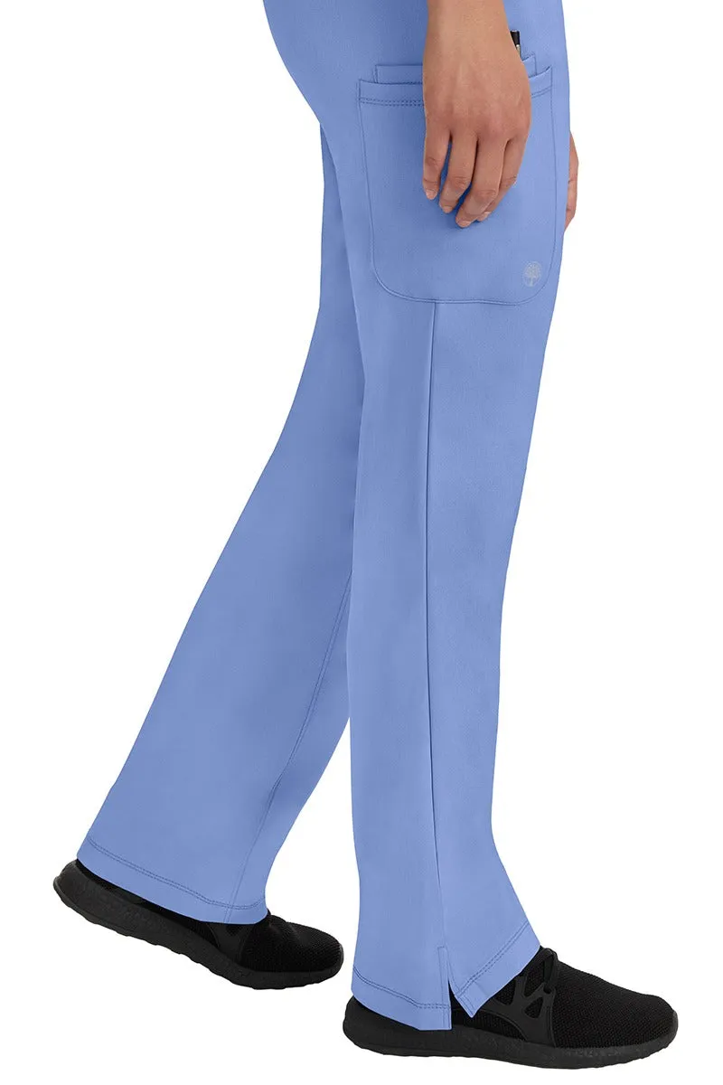 HH Works Women's Scrub Set Monica Top & Rebecca Pant | Ceil Blue