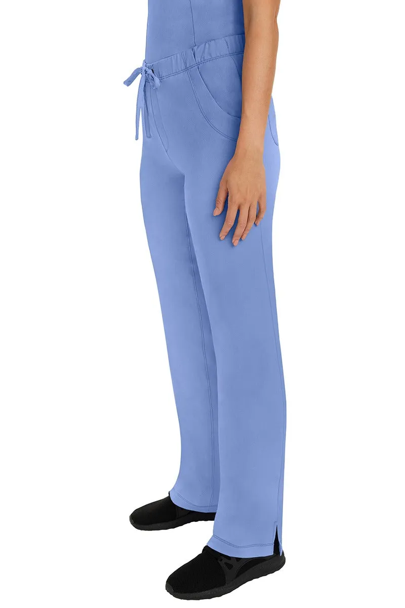 HH Works Women's Scrub Set Monica Top & Rebecca Pant | Ceil Blue