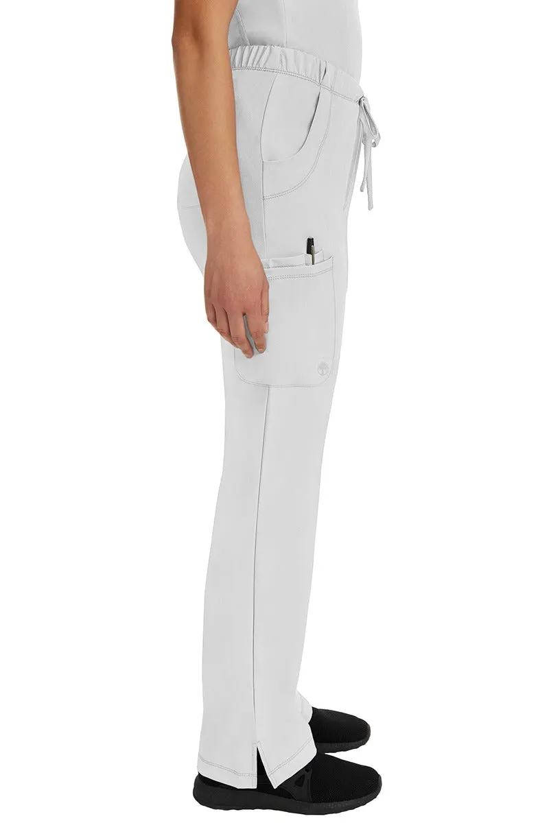 HH Works Women's Scrub Set Monica Top & Rebecca Pant | White