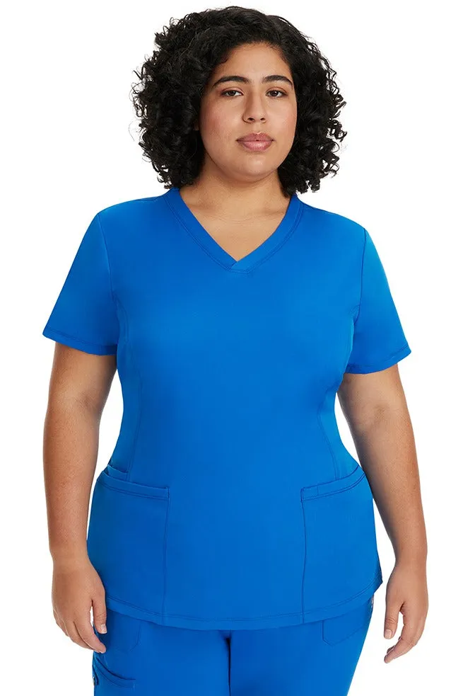 HH Works Women's Scrub Set Monica Top & Tall Rebecca Pant | Royal Blue