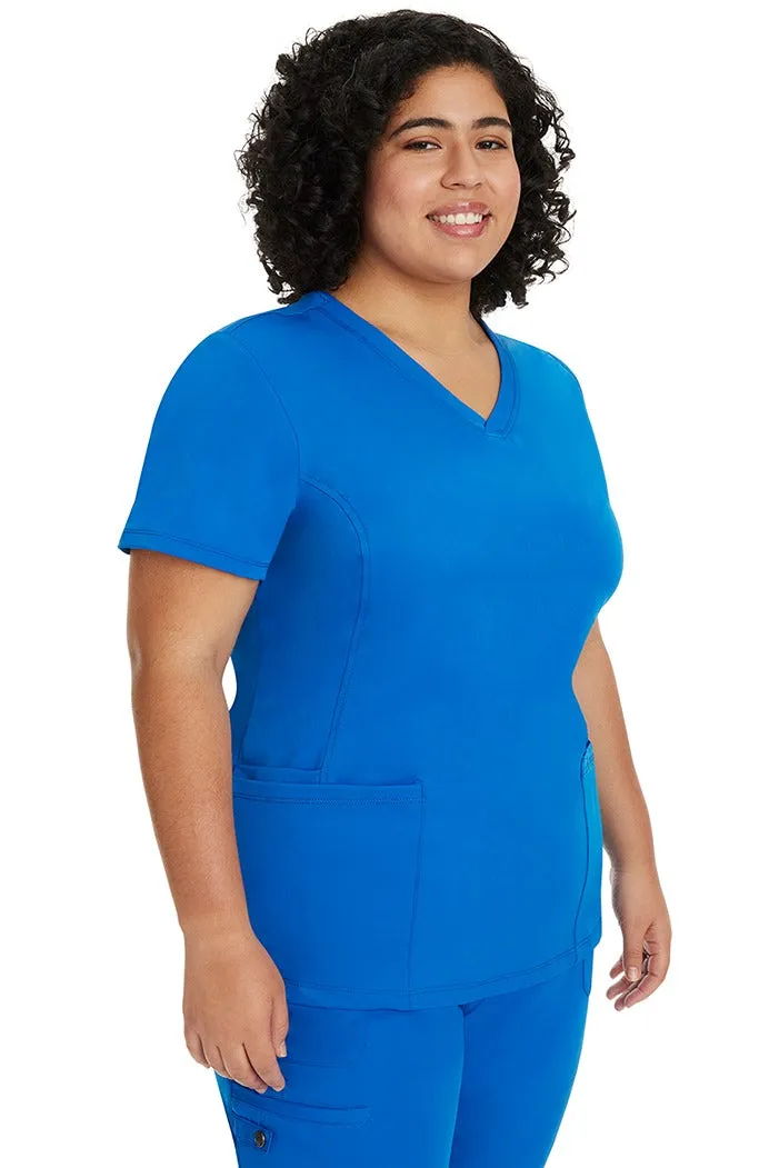 HH Works Women's Scrub Set Monica Top & Tall Rebecca Pant | Royal Blue