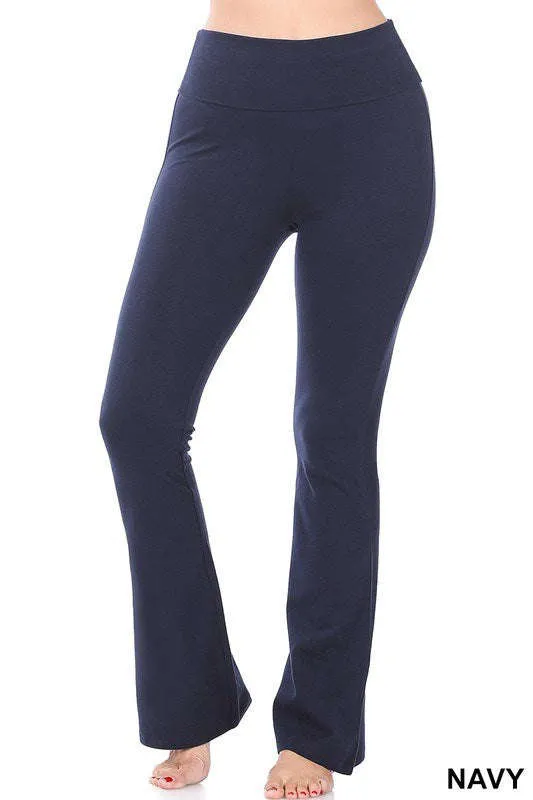 High Waist Flared Leggings | S-L