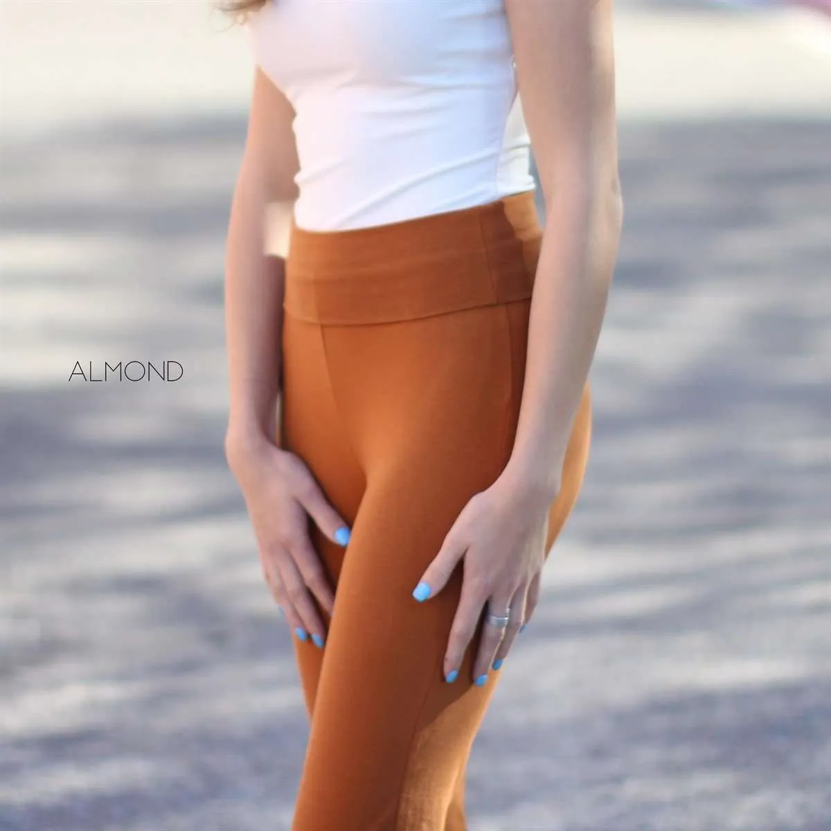 High Waist Flared Leggings | S-L