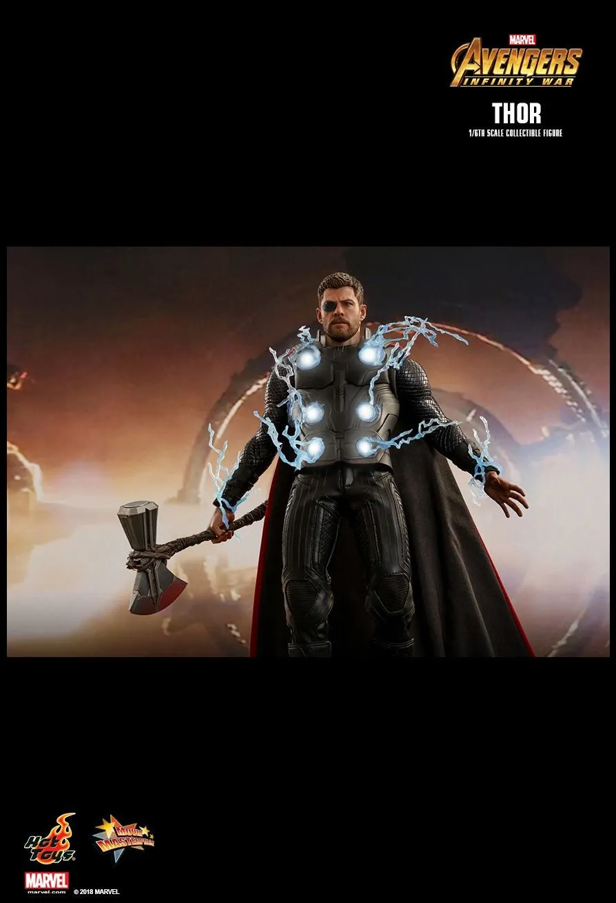 HOT TOYS AVENGERS INFINITY WAR THOR COLLECTIBLE FIGURE 1/6 MMS474