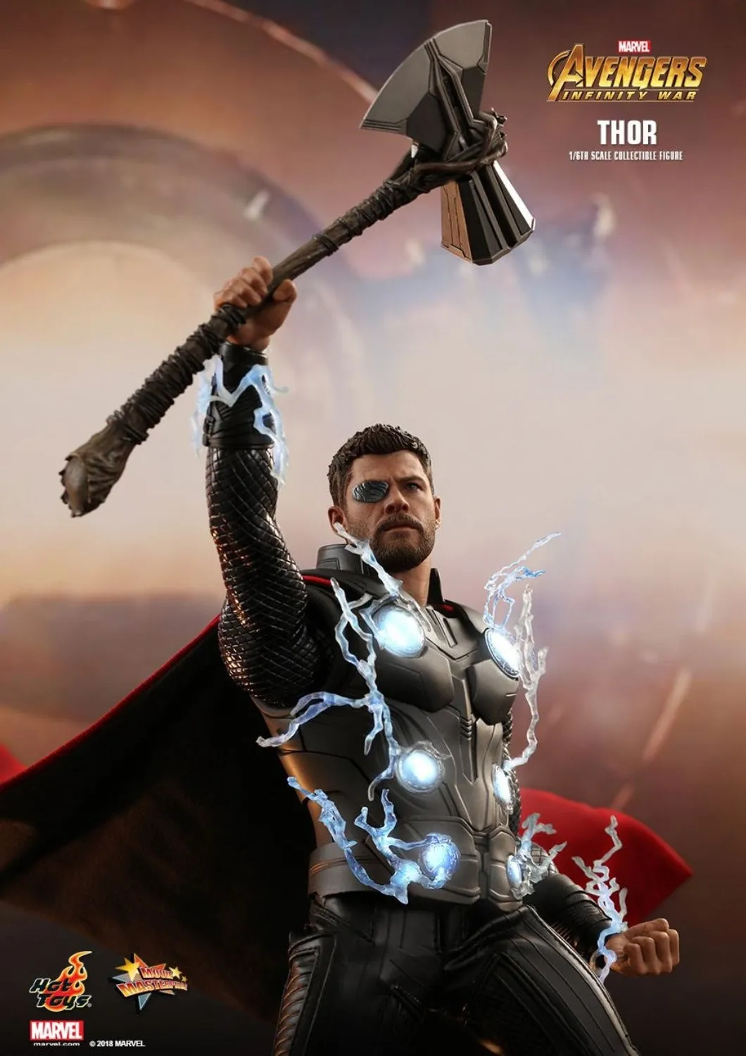 HOT TOYS AVENGERS INFINITY WAR THOR COLLECTIBLE FIGURE 1/6 MMS474