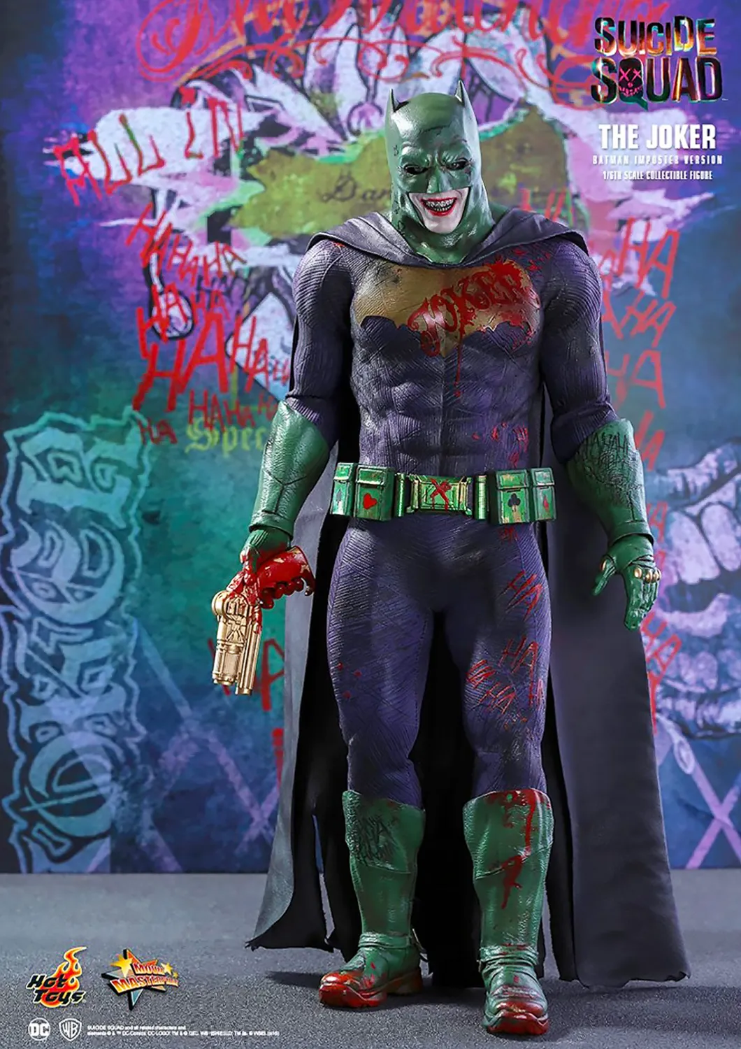 HOT TOYS DC THE JOKER BATMAN IMPOSTER VERSION 1/6 SCALE- MMS384