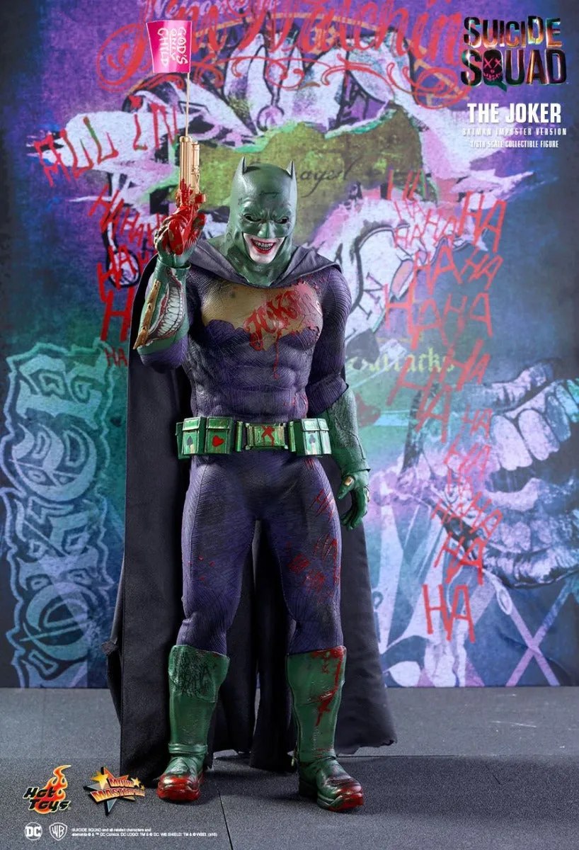 HOT TOYS DC THE JOKER BATMAN IMPOSTER VERSION 1/6 SCALE- MMS384