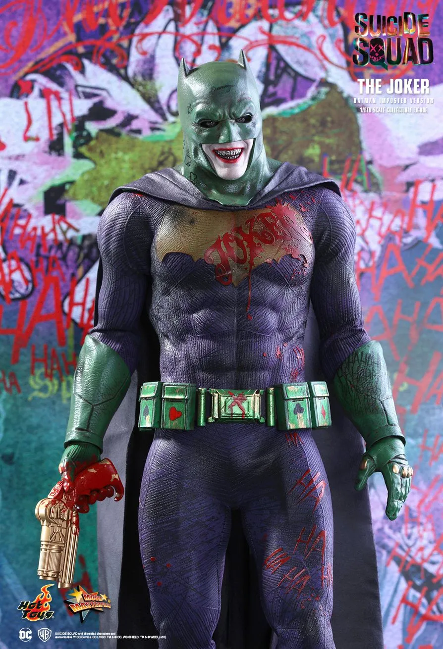 HOT TOYS DC THE JOKER BATMAN IMPOSTER VERSION 1/6 SCALE- MMS384