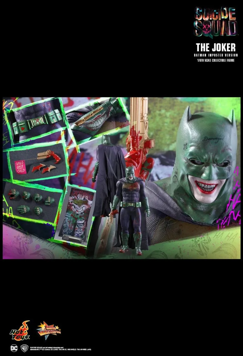 HOT TOYS DC THE JOKER BATMAN IMPOSTER VERSION 1/6 SCALE- MMS384