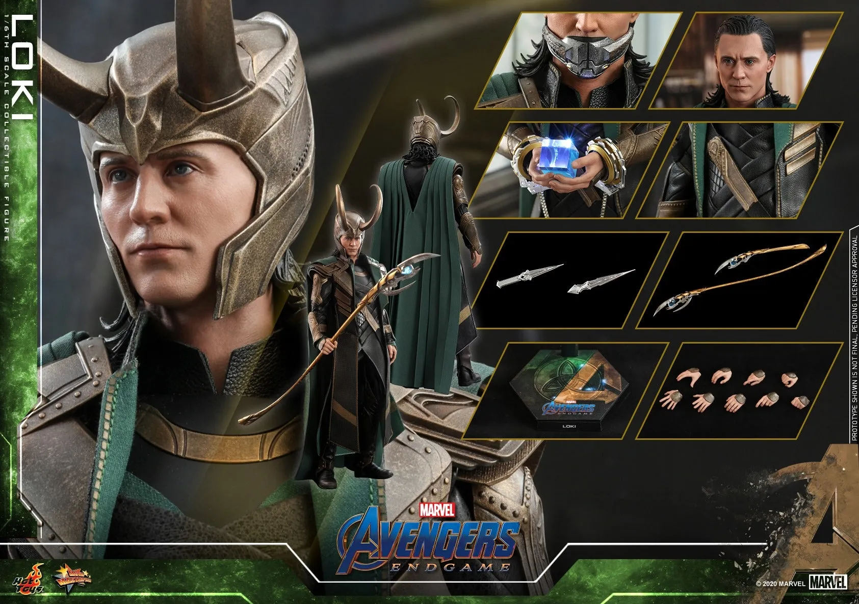 Hot Toys - MMS579 - Avengers: Endgame - 1/6th scale Loki Collectible Figure