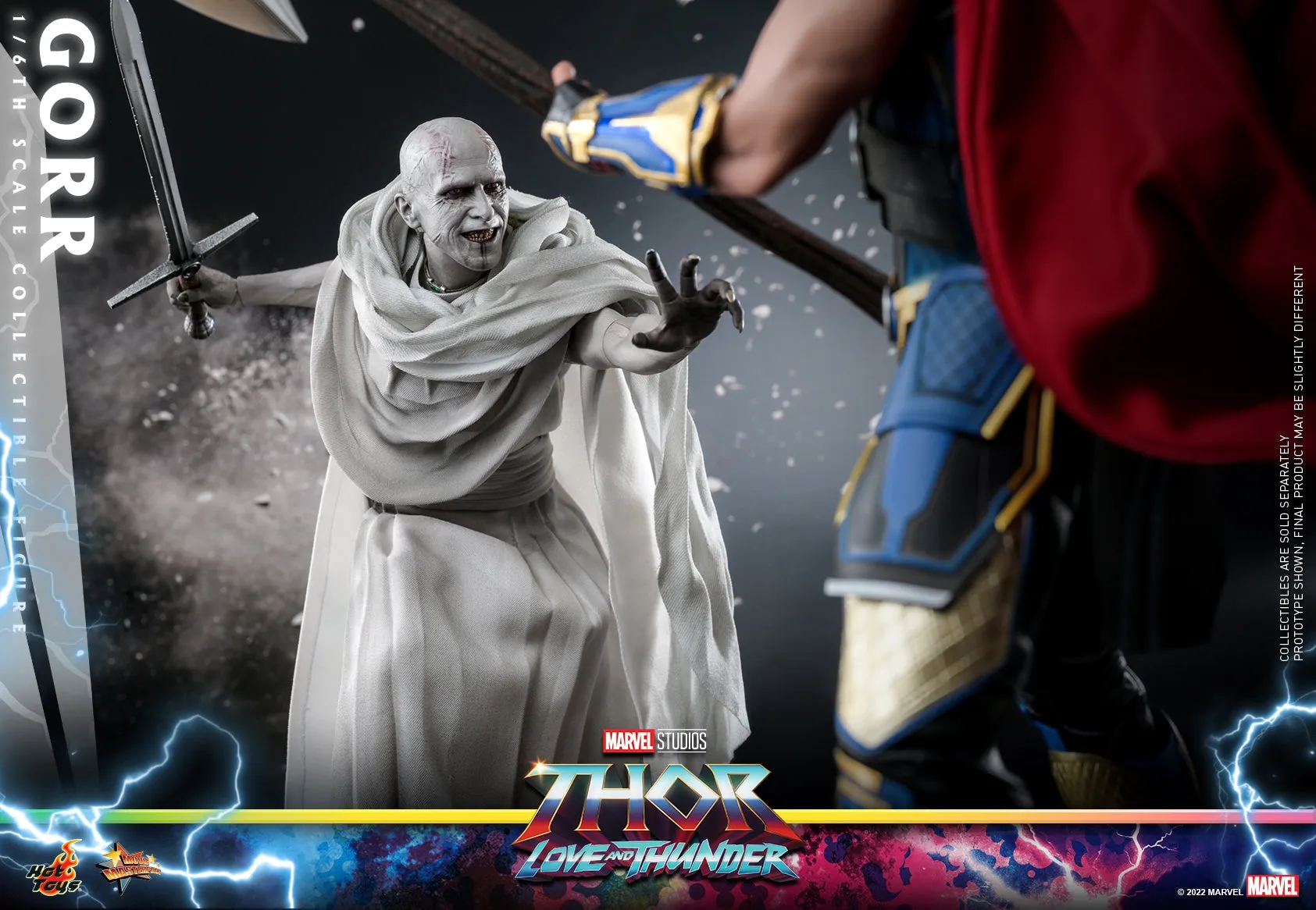 Hot Toys - MMS676 - Thor: Love and Thunder - 1/6th scale Gorr Collectible Figure