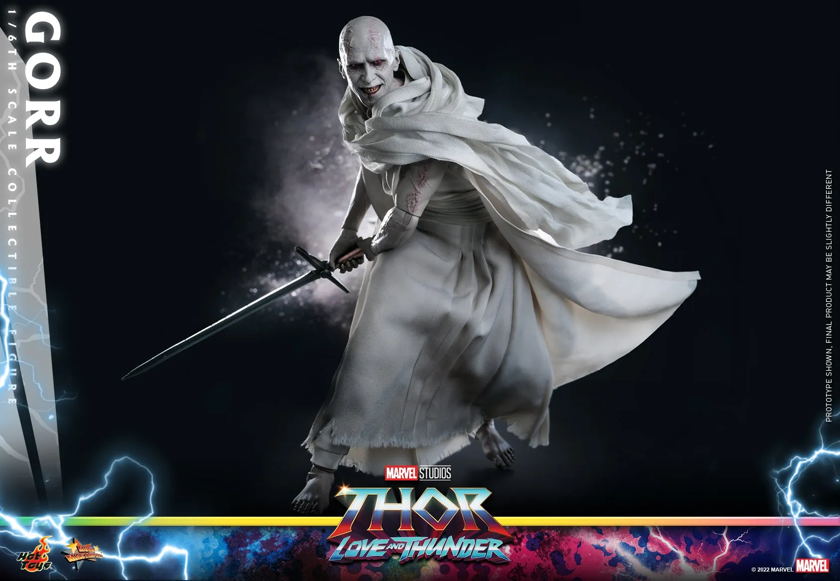 Hot Toys - MMS676 - Thor: Love and Thunder - 1/6th scale Gorr Collectible Figure