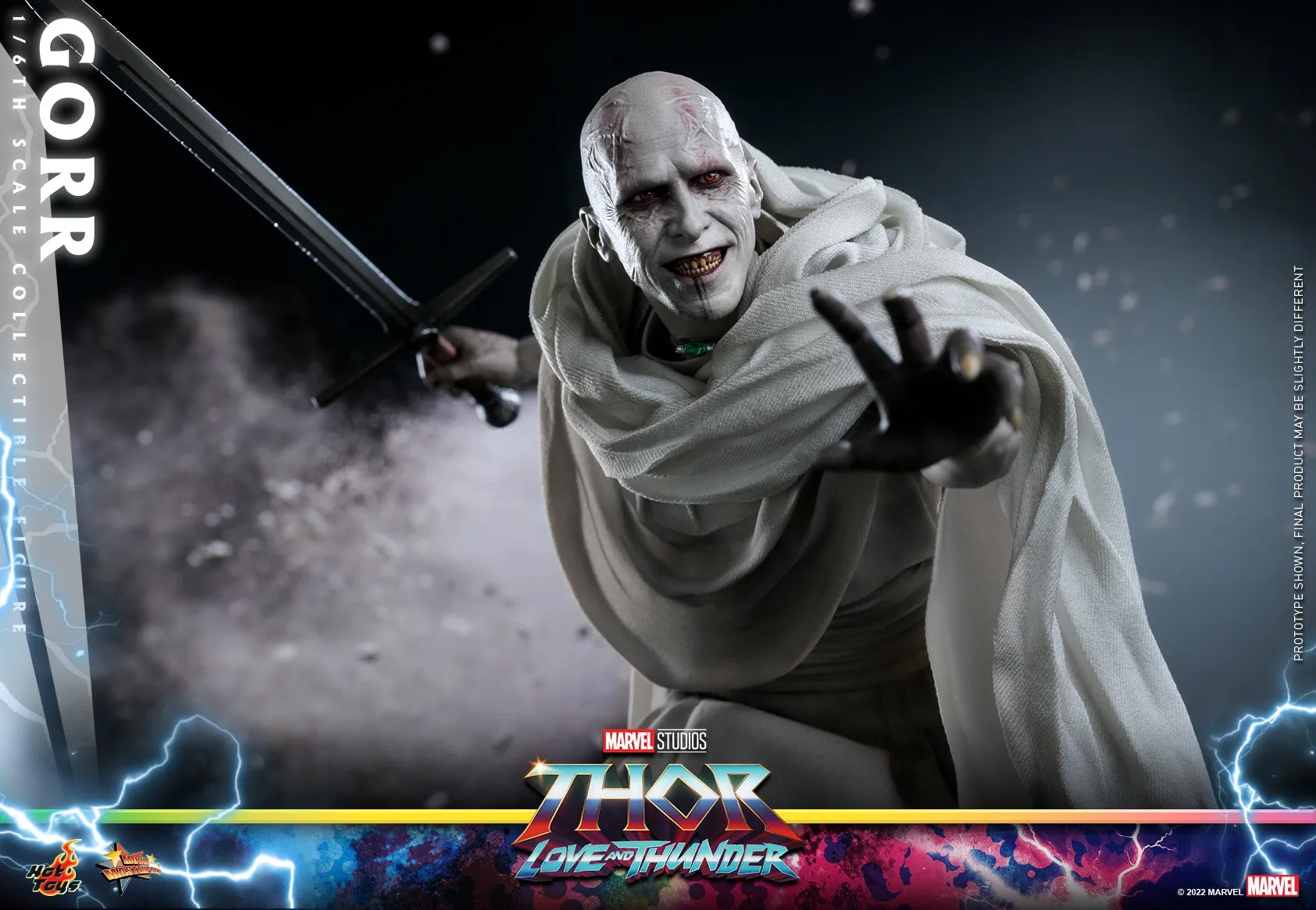 Hot Toys - MMS676 - Thor: Love and Thunder - 1/6th scale Gorr Collectible Figure