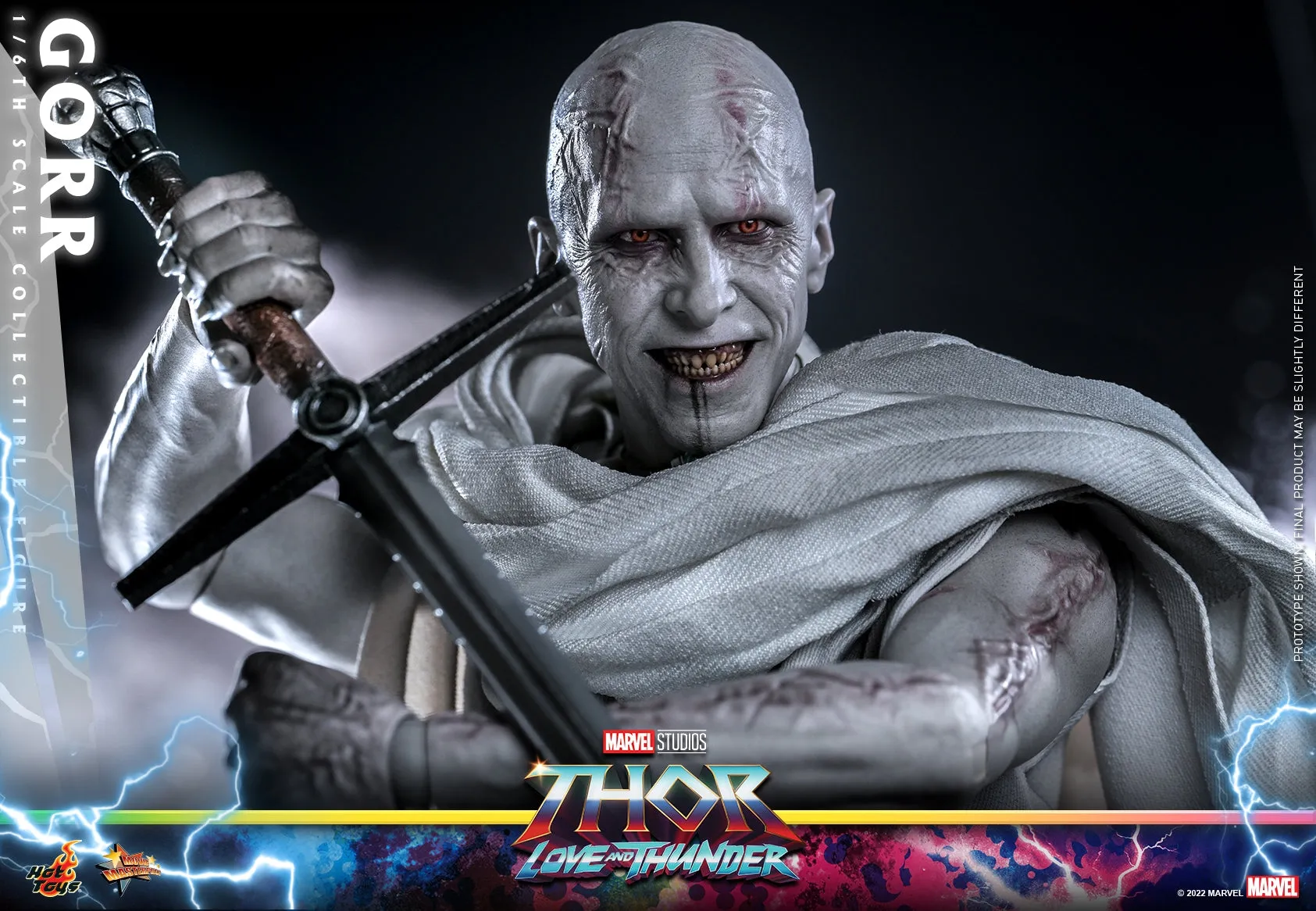 Hot Toys - MMS676 - Thor: Love and Thunder - 1/6th scale Gorr Collectible Figure