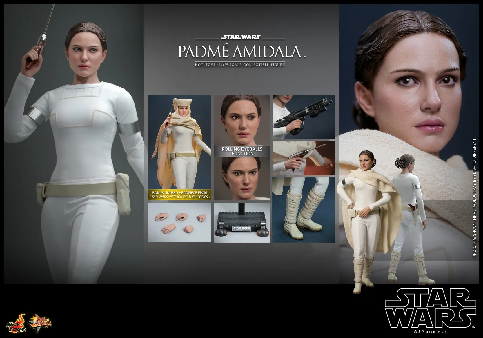 Hot Toys - MMS678 - Star Wars Episode II: Attack of the Clones - 1/6th scale Padme Amidala Collectible Figure