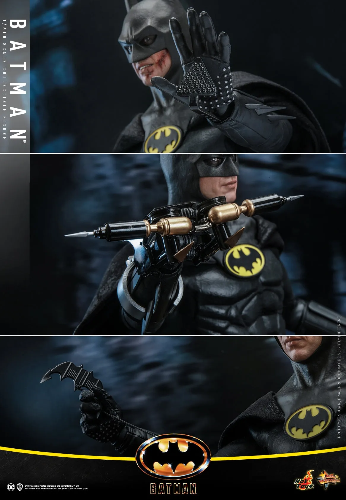 Hot Toys - MMS692 - Batman (1989) - 1/6th scale Batman Collectible Figure