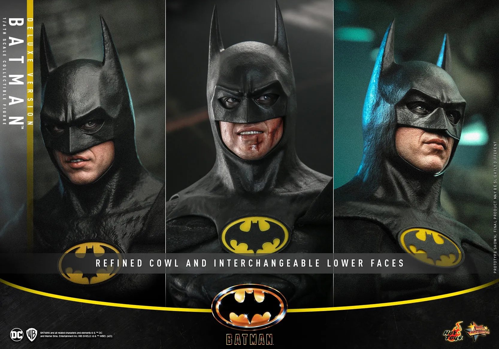 Hot Toys - MMS693 - Batman (1989) - 1/6th scale Batman Collectible Figure [Deluxe Version]