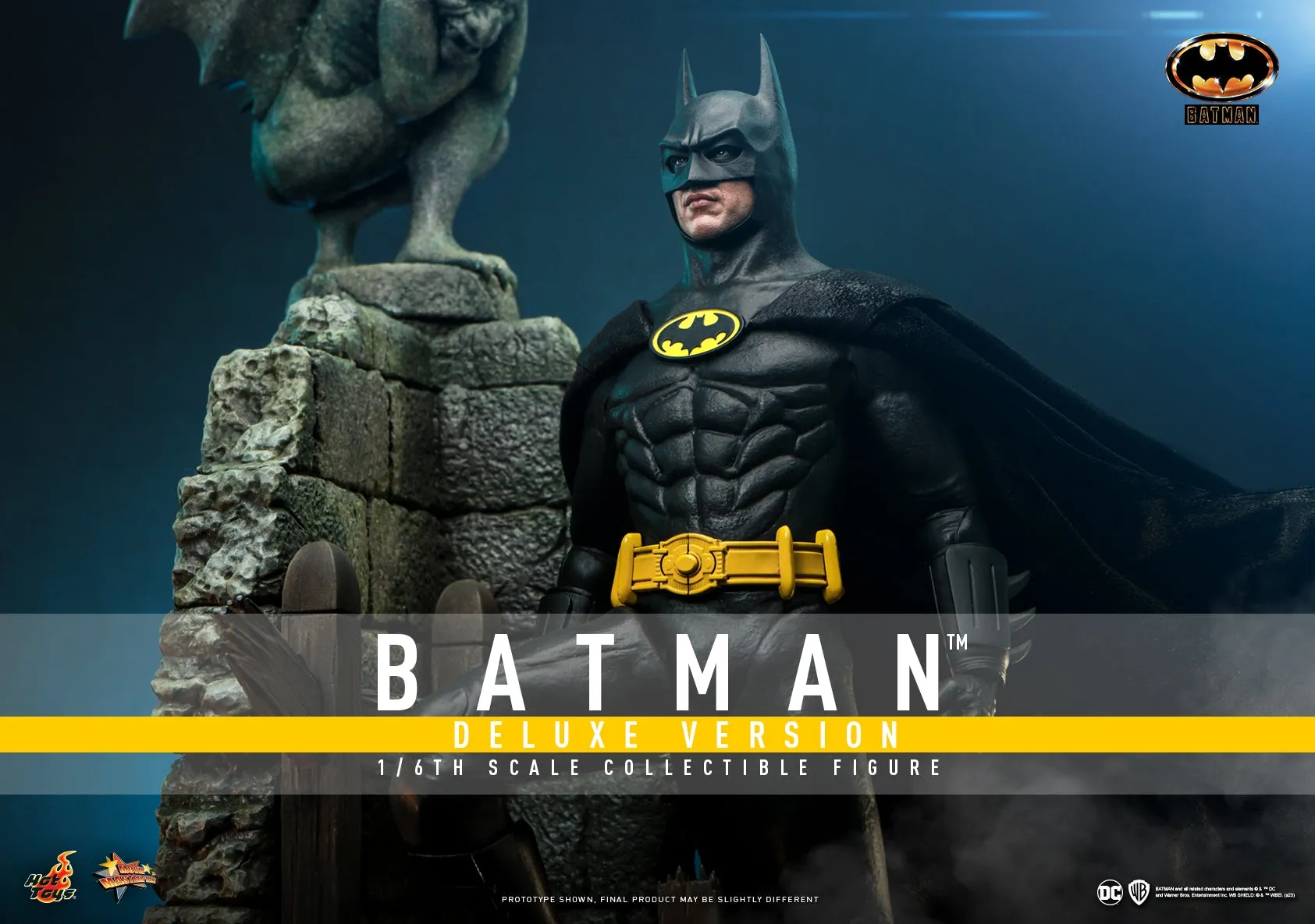 Hot Toys - MMS693 - Batman (1989) - 1/6th scale Batman Collectible Figure [Deluxe Version]